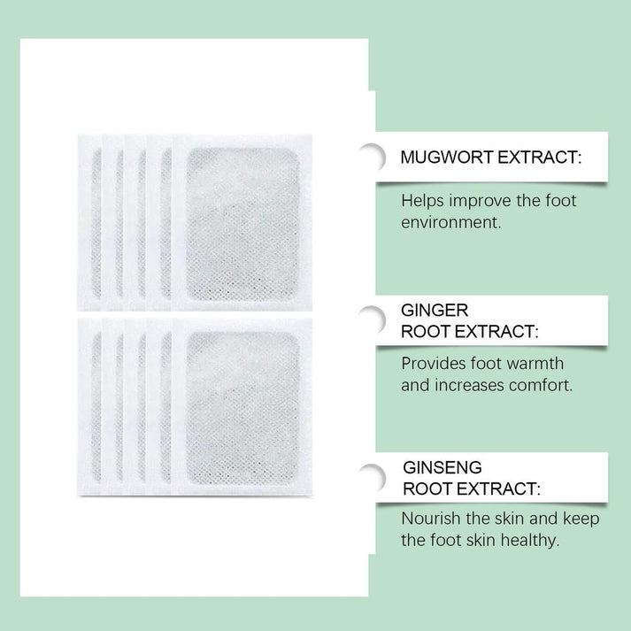 100% Merbal & Gentle Ingredient Detox Foot Pads (BUY 1 GET 1 FREE )